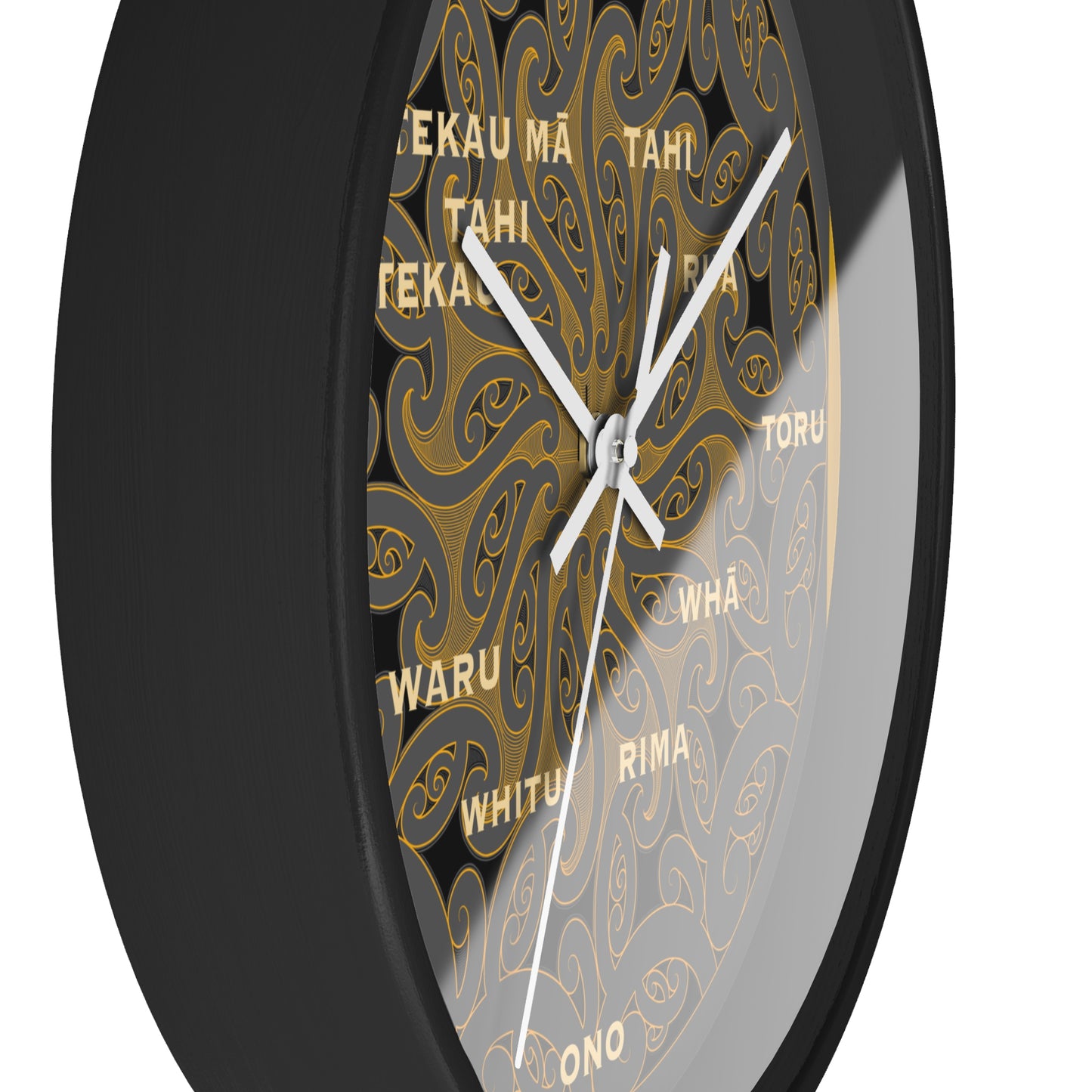 Māori Kirituhi Wall Clock