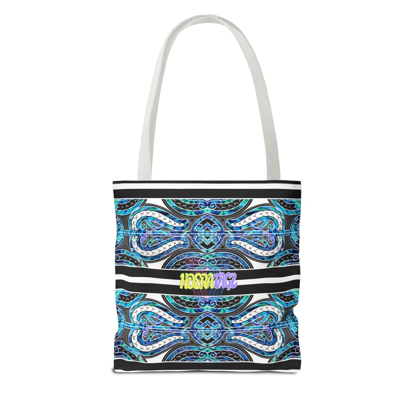 HOERA TAGS PAUA KOWHAIWHAI TOTE BAG