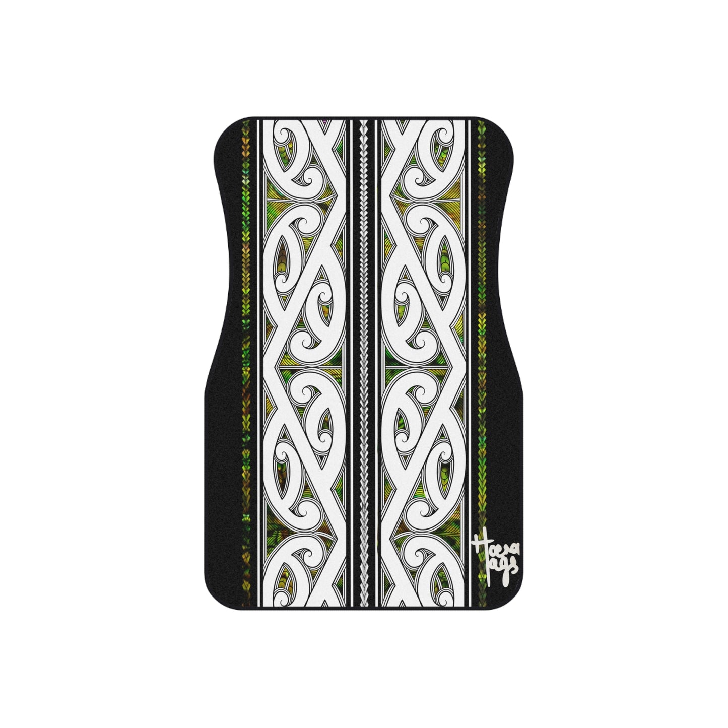 Rusta kowhaiwhai Car Mats (Set of 4)