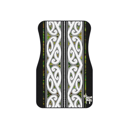 Rusta kowhaiwhai Car Mats (Set of 4)