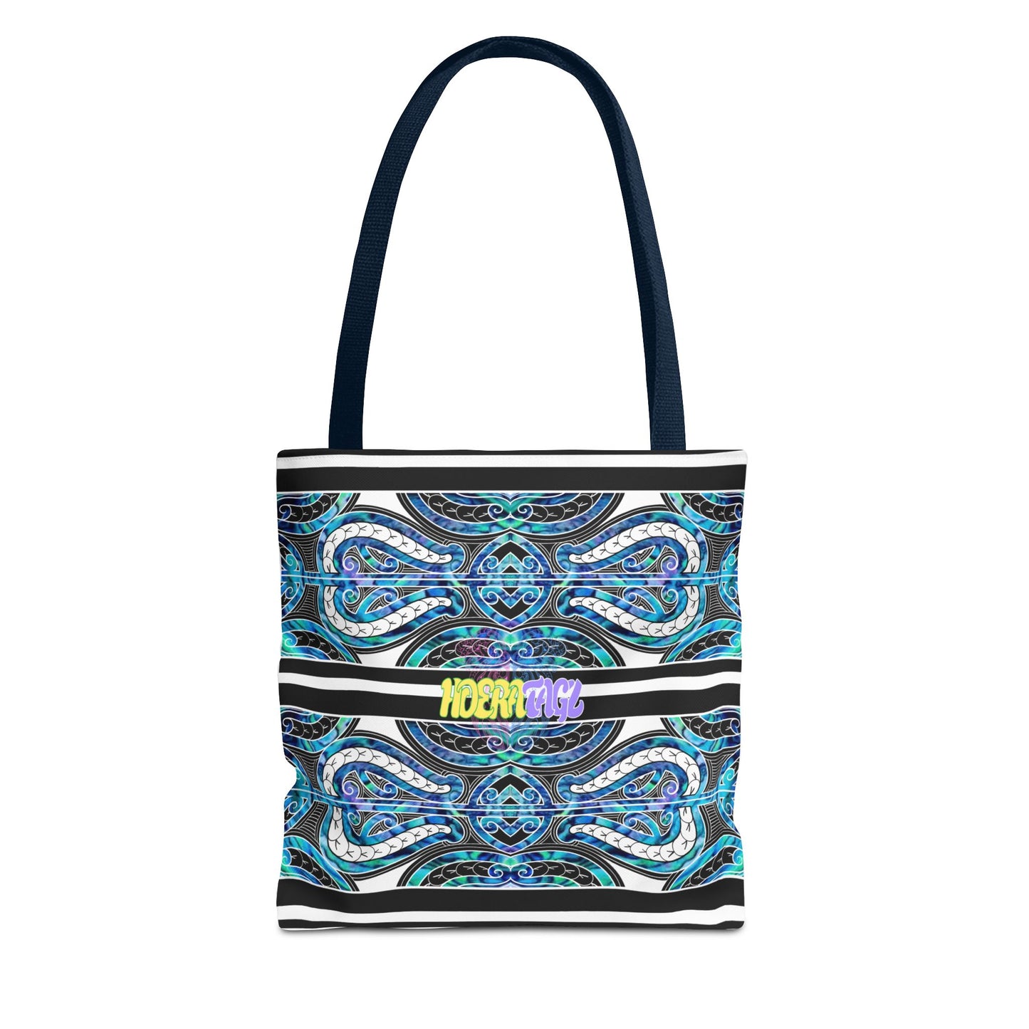 HOERA TAGS PAUA KOWHAIWHAI TOTE BAG