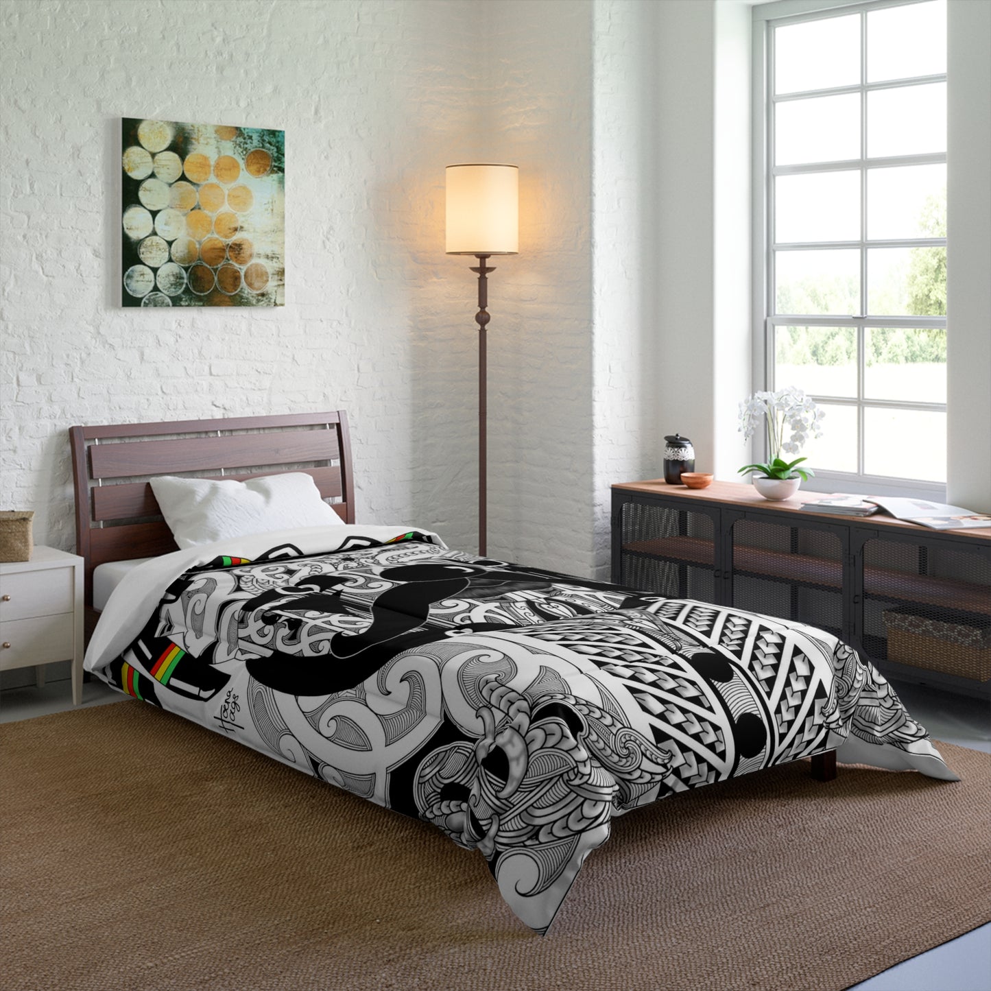 FRAMED ORIGINAL KIRITUHI RUSTA COMFORTER